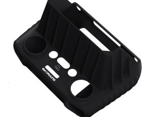 2v1 černý silikonový kryt a sluneční clona na DJI RC