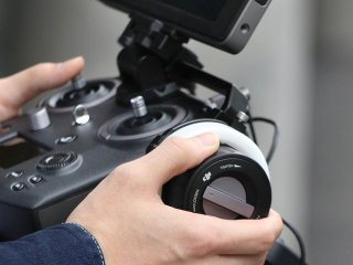 DJI Focus Handwheel 2 držák pro ostření na vysílač Cendence pro dron DJI Inspire 2
