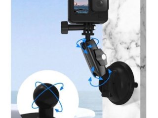 Držák akční kamery s přísavkou