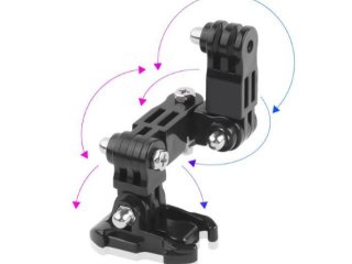 Držák akční kamery na helmu