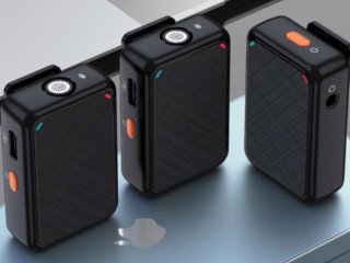 2.4G bezdrátový mikrofon s baterií pro kameru DJI Osmo Action 3 / Osmo Action 4