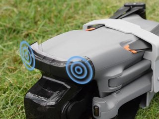 Kryt gimbalu a předních senzorů dronu DJI Air 3