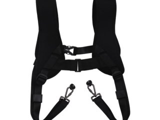 Popruh na ramena pro dva fotoaparáty