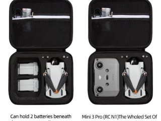 Černé pouzdro na dron DJI Mini 3 / Mini 3 Pro