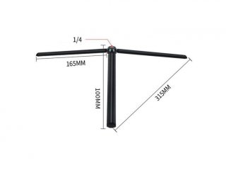 Tripod z hliníkové slitiny (29cm)