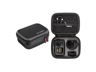 PU černé pouzdro na kameru DJI Osmo Action 3 / Osmo Action 4