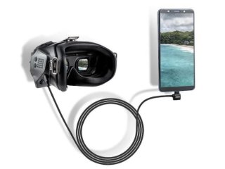 Propojovací kabel Typ-C / Lightning k DJI FPV Goggles V2 (120cm)