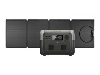 Přenosná nabíjecí stanice EcoFlow RIVER 2 Max + solární panel 110W