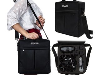 Černé pouzdro na dron dron DJI Avata a Goggles 2