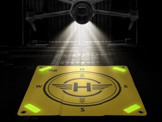 Skládací přistávací podložka s odrazkami 55cm