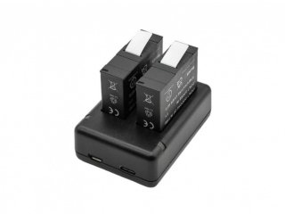 Nabíjecí USB box 2v1 pro akční kameru Insta360 Ace Pro / Ace