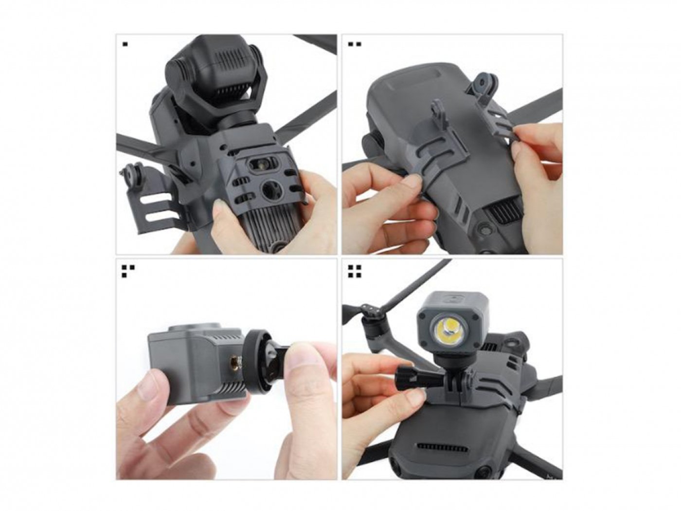 Adaptér pro připevnění akční kamery na dron DJI Mavic 3 / Mavic 3 Classic / Mavic 3 Pro