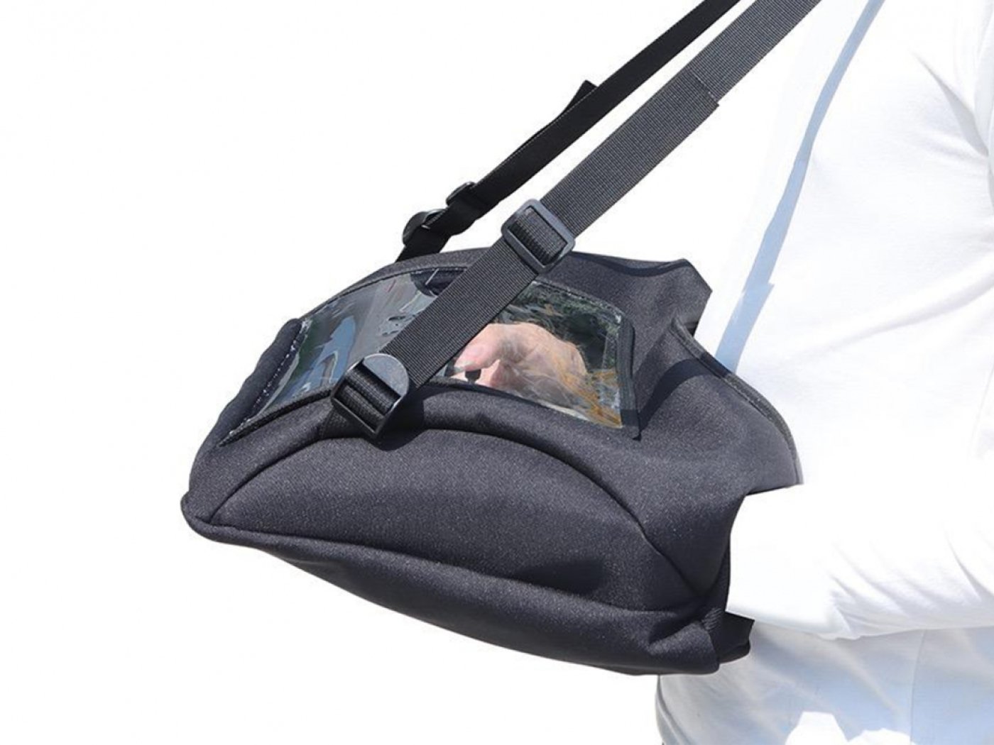 Hřejivý vak na ruce na dálkový ovladač