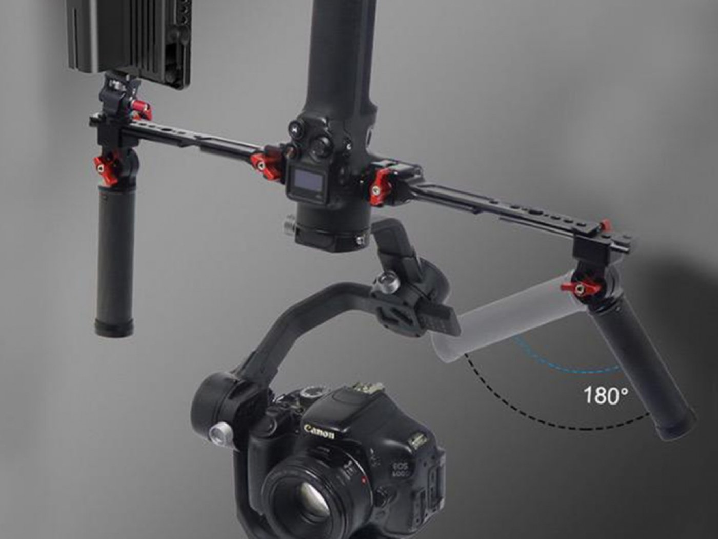 Dvojitá rukojeť na stabilizátor DJI RS 3 / RS 3 Pro / RS 4 / RS 4 Pro