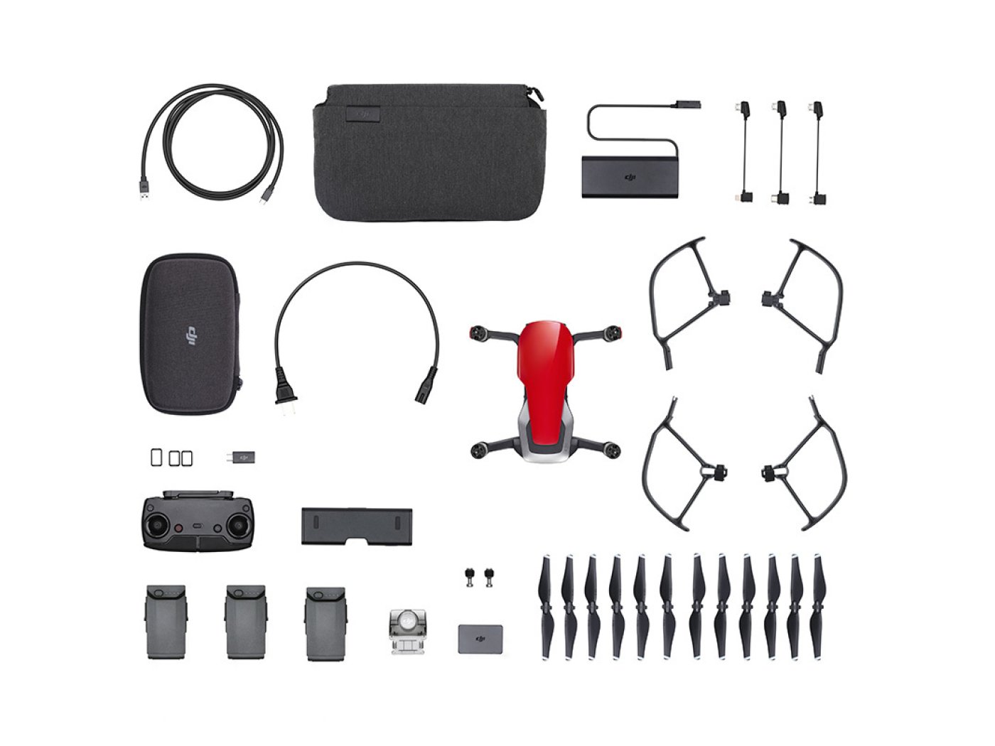 DJI Mavic Air Fly More Combo (Flame Red)