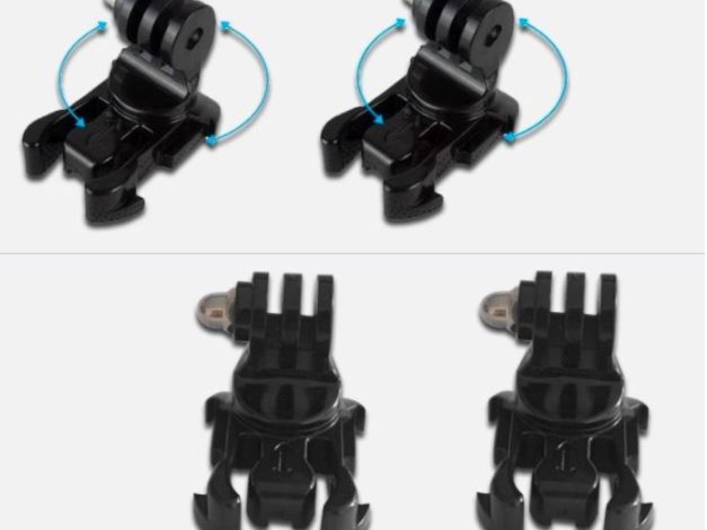 Otočný držák se závitem na akční kameru