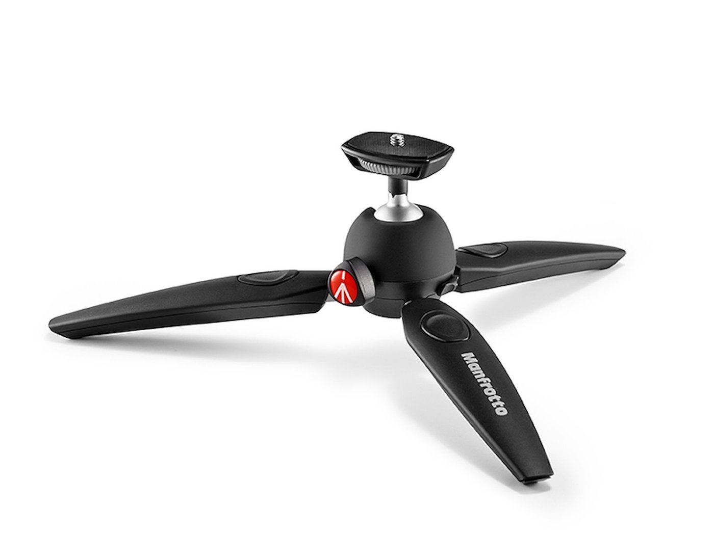 Manfrotto PIXI EVO mini stativ na DJI Osmo Action nebo fotoaparát - černý