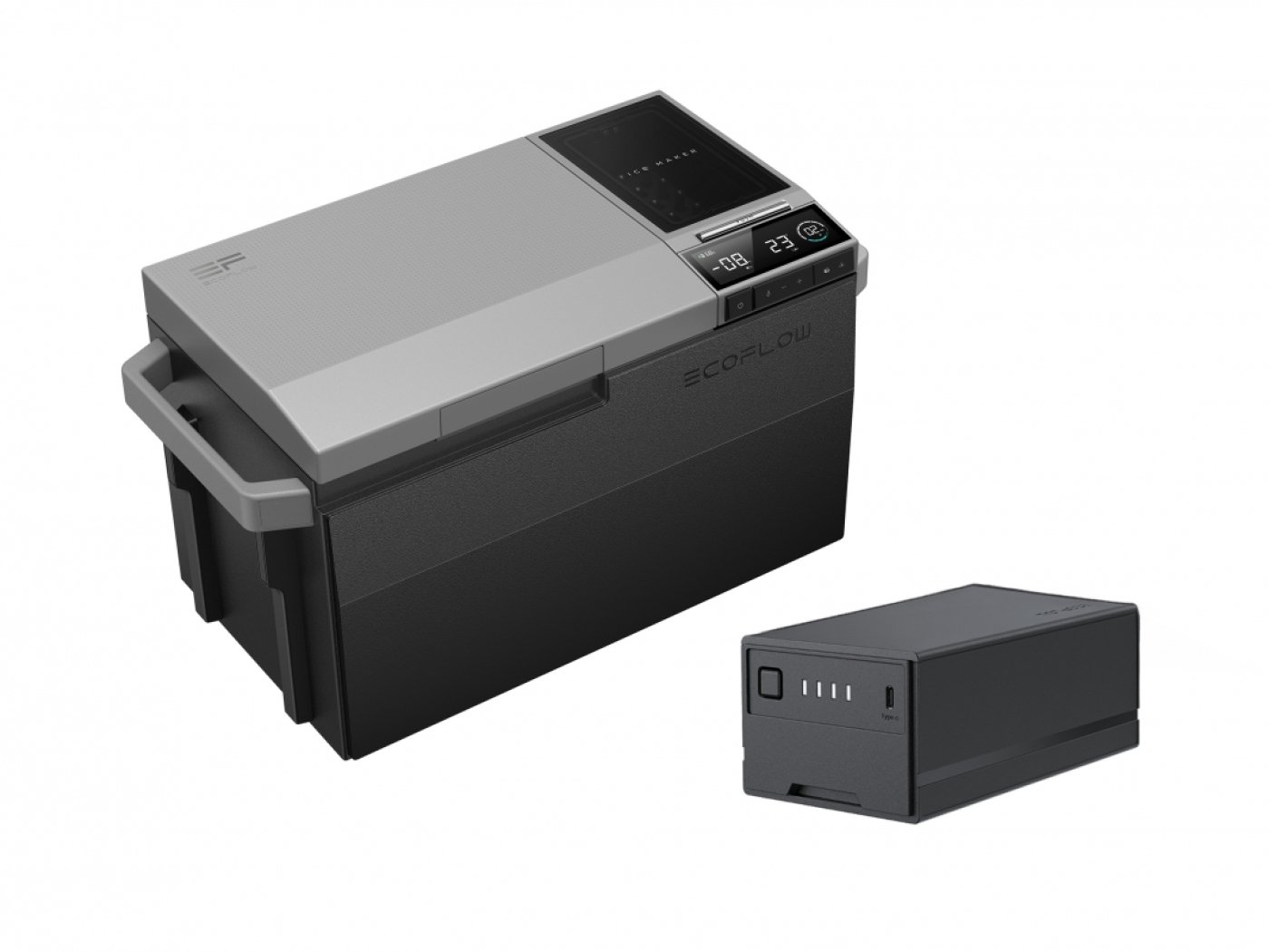 EcoFlow přenosná lednice Glacier + baterie (EU verze)