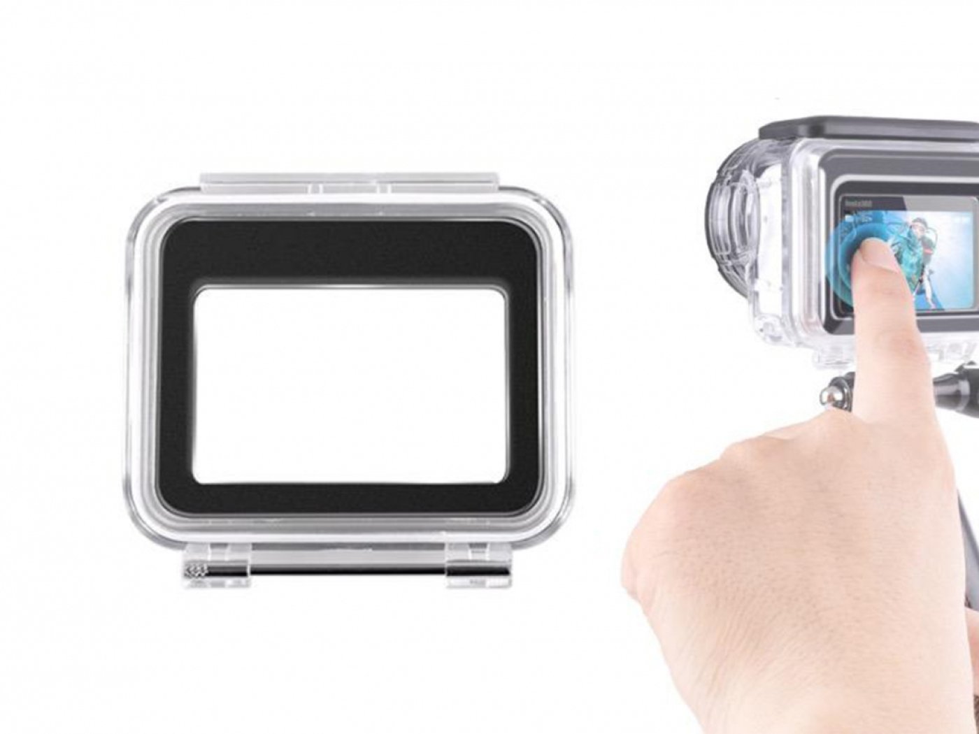 Podvodní kryt do 60 metrů na kameru Insta360 GO 3