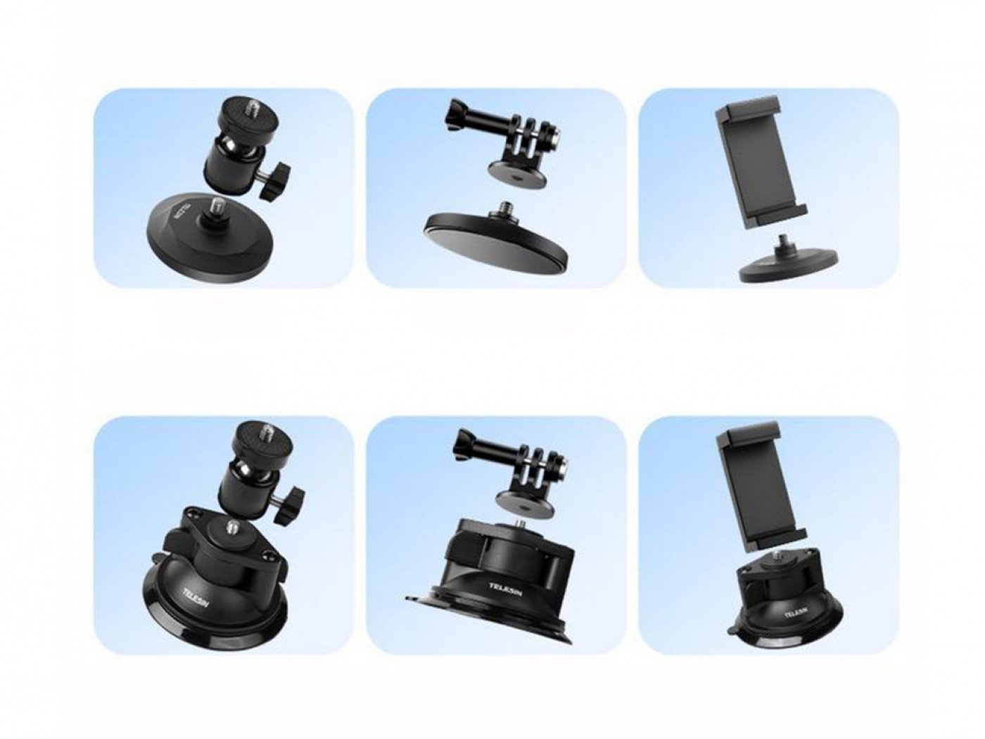 Magnetický adaptér se stativovým závitem na akční kameru