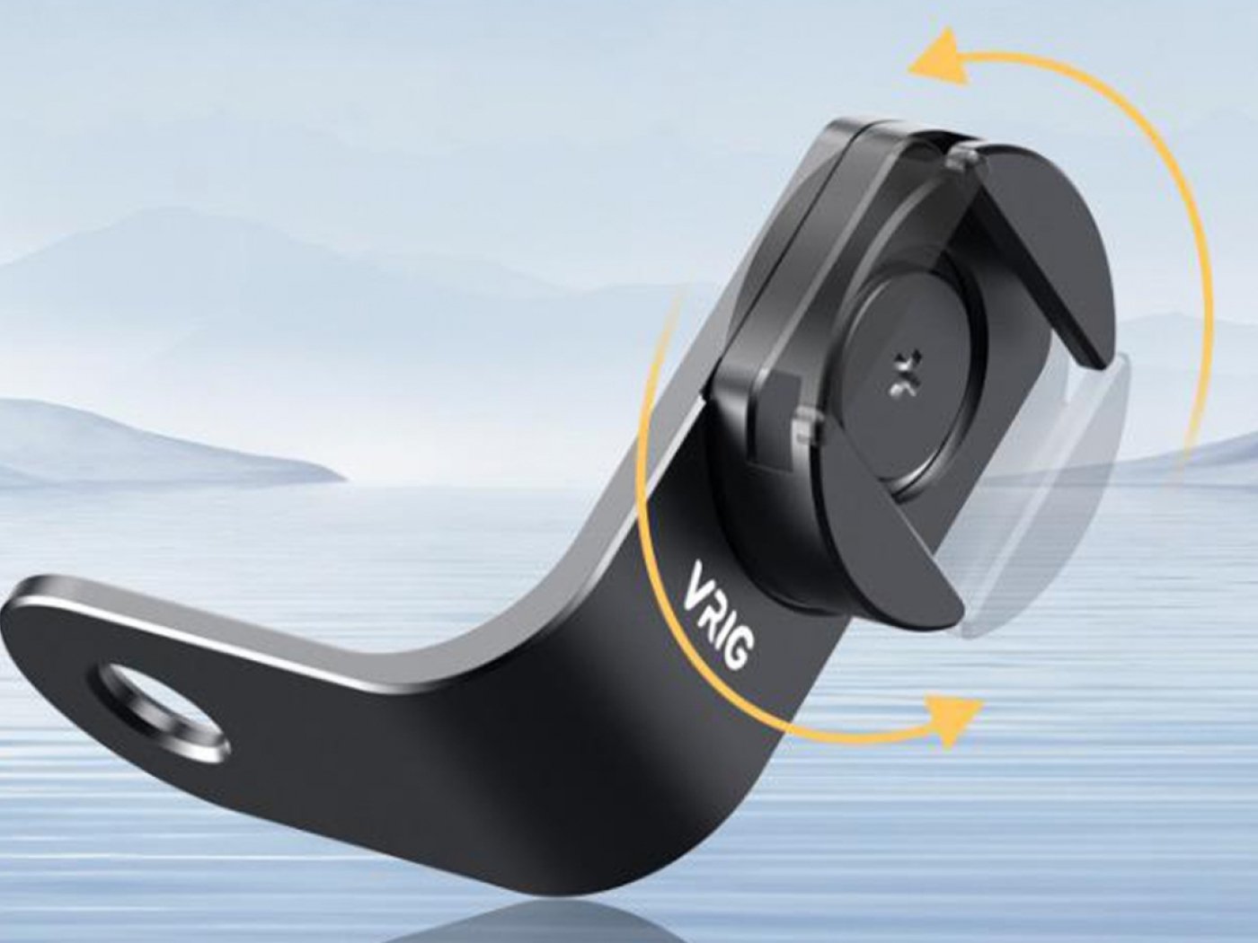 Otočný držák DJI Mic 2 pro akční kamery Insta360 X5 / Insta360X4