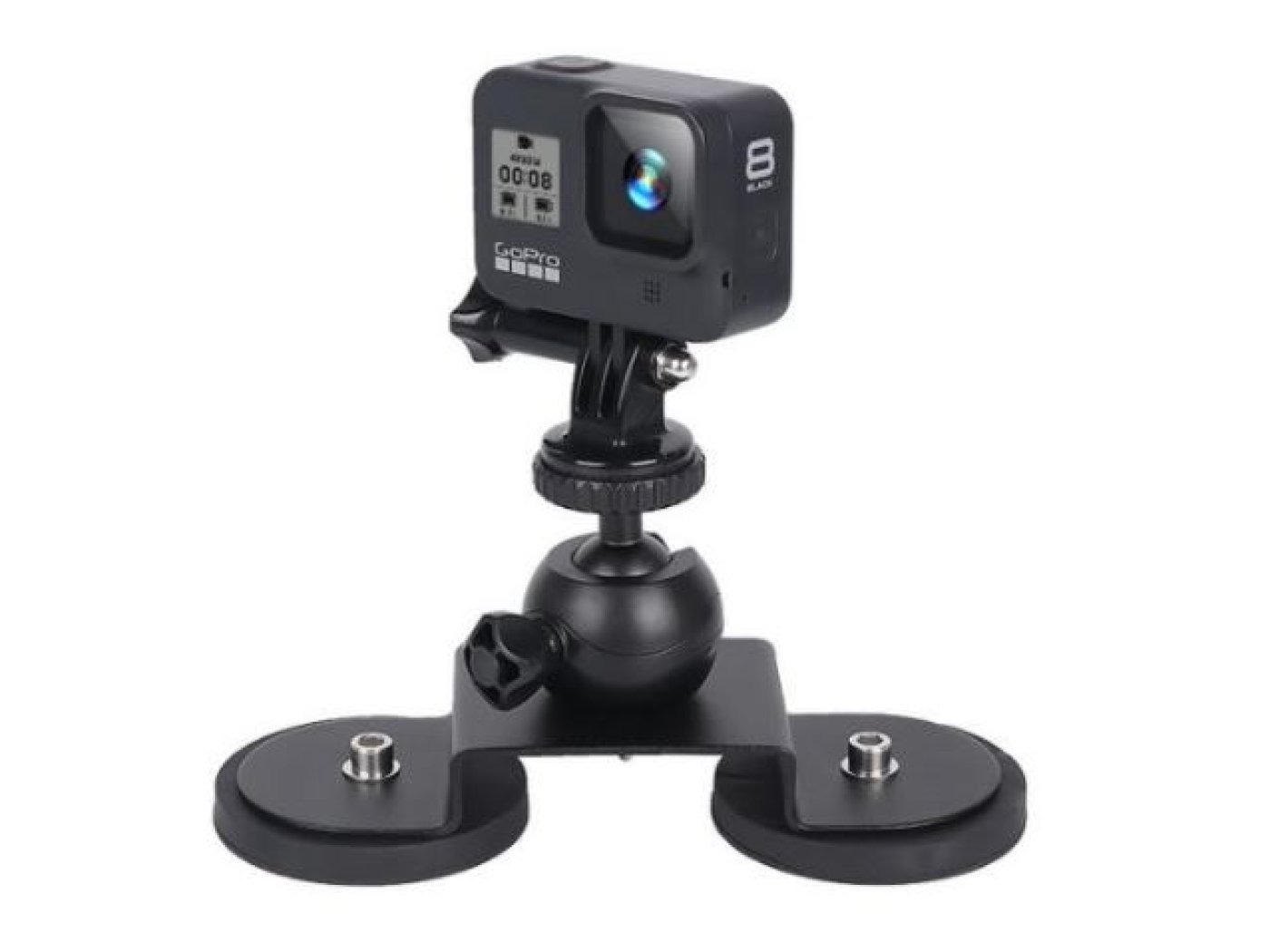 Magnetický držák akční kamery na auto (střední)