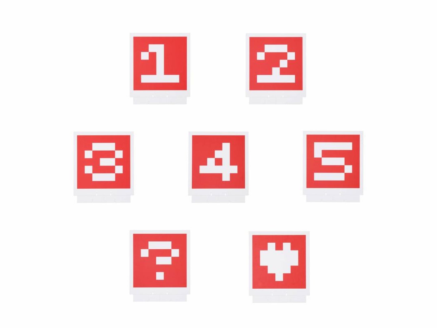 Rozpoznávací karty k DJI RoboMaster S1 (14 ks)