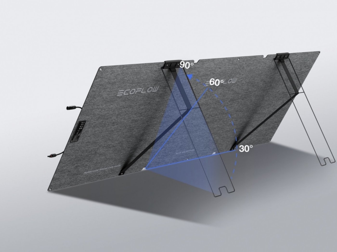 EcoFlow skládací  solární panel 160W - 2. generace