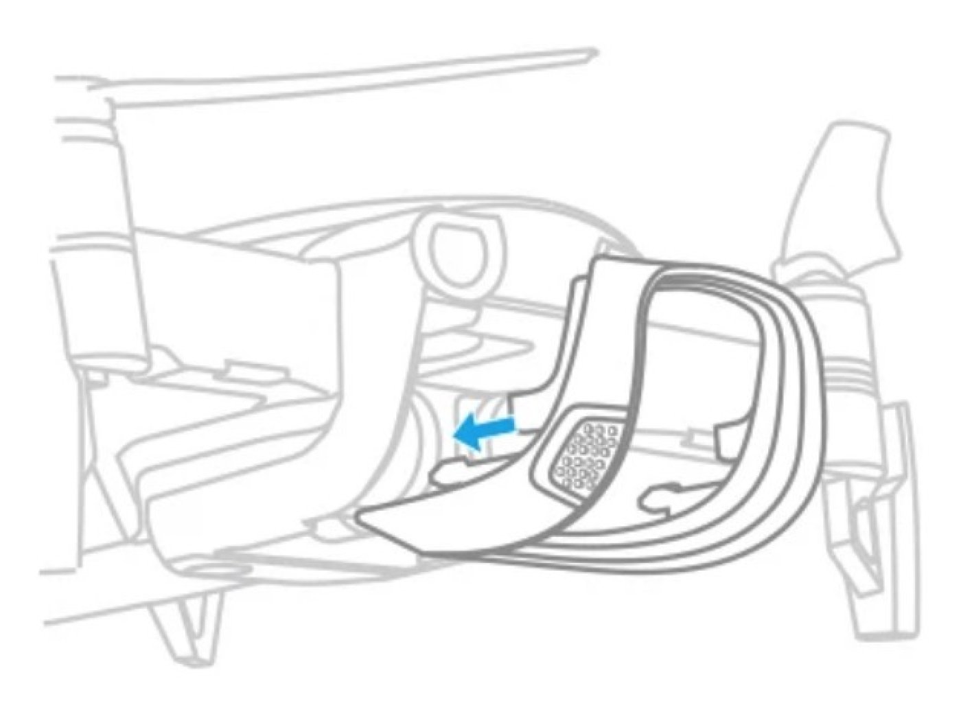 DJI Mavic Air ochranný kryt kamery