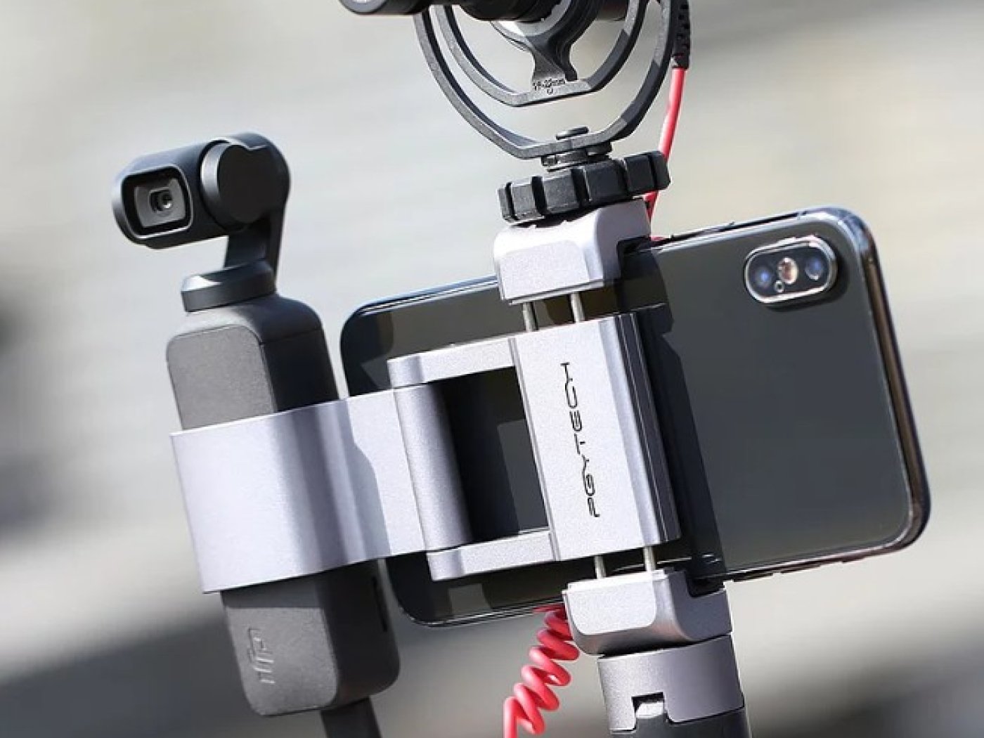 Držák telefonu Pgytech pro DJI Osmo Pocket 7,7x6,5x2,2cm