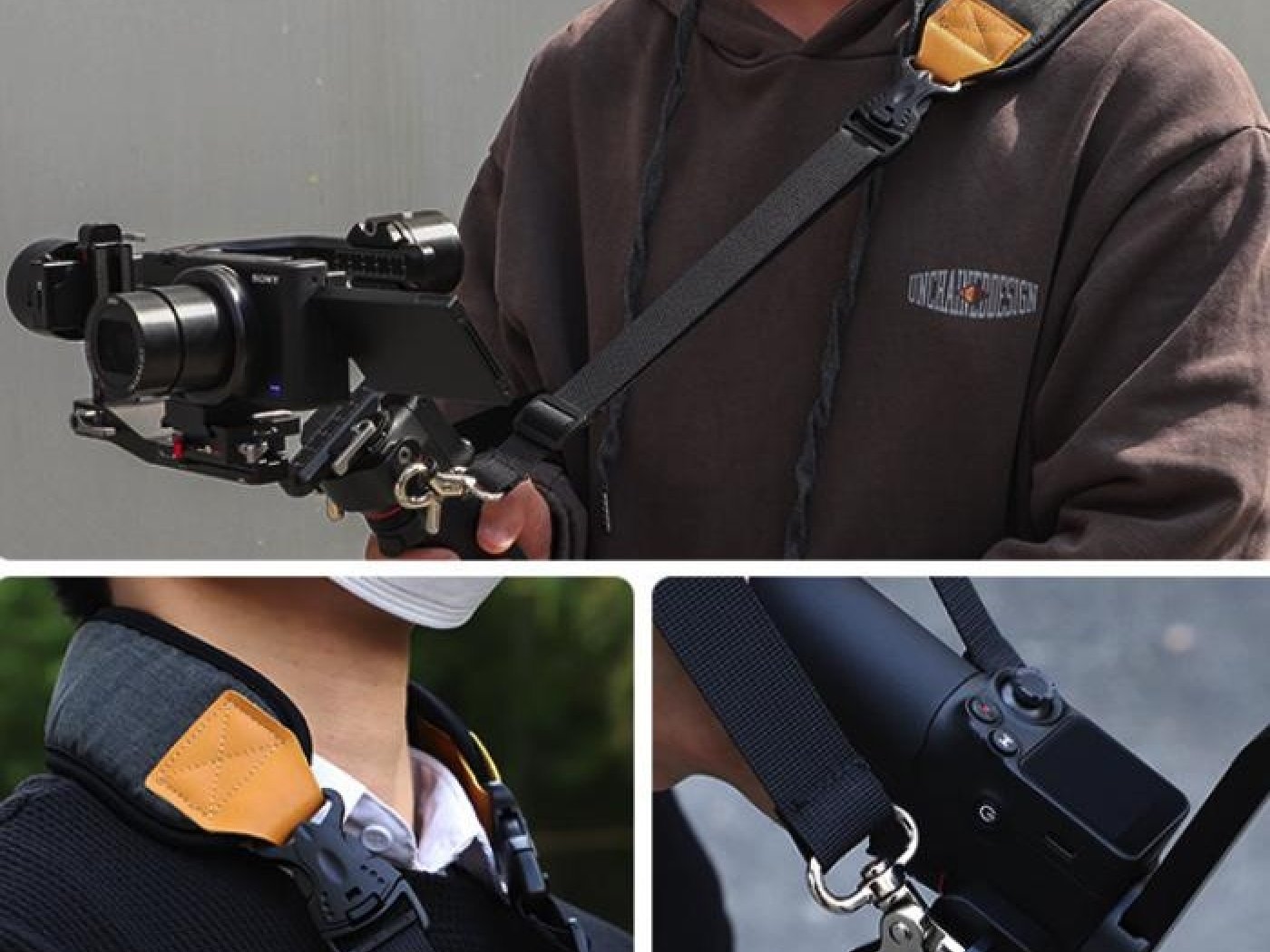 Široký popruh na krk k DJI RS 3 Mini