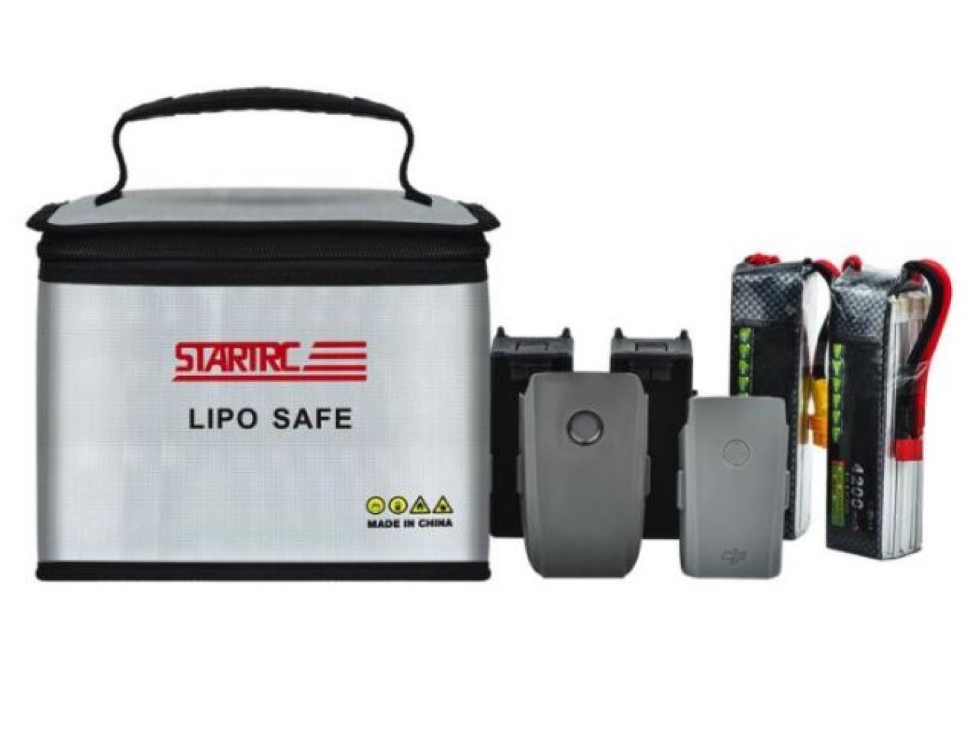 Univerzální bezpečnostní obal na baterie dronu