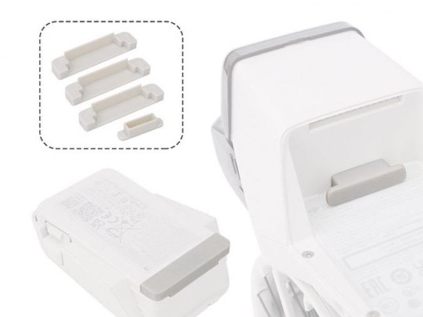 Protiprachový kryt konektoru baterie dronu DJI Flip
