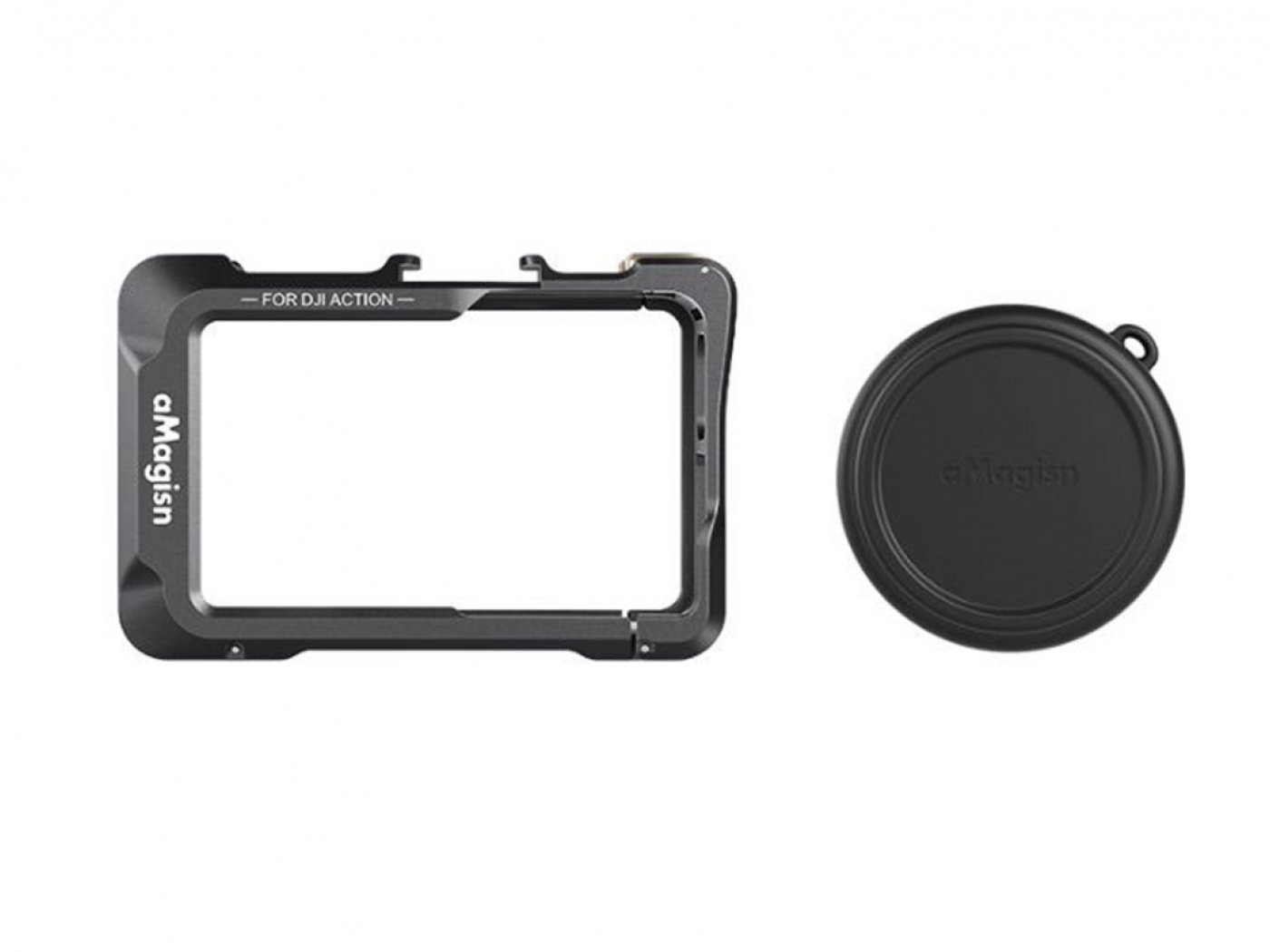 Vertikální a horizontální magnetický rám na kameru DJI Osmo Action 3 / 4 / 5 Pro