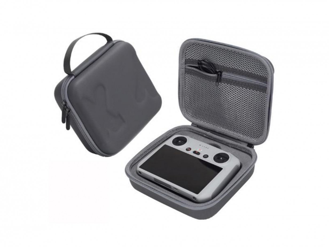 Šedé pouzdro na dálkový ovladač DJI RC