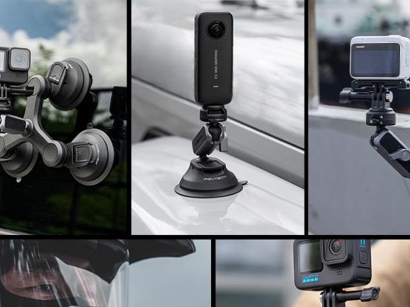 Pgytech sada CapLock na akční kameru