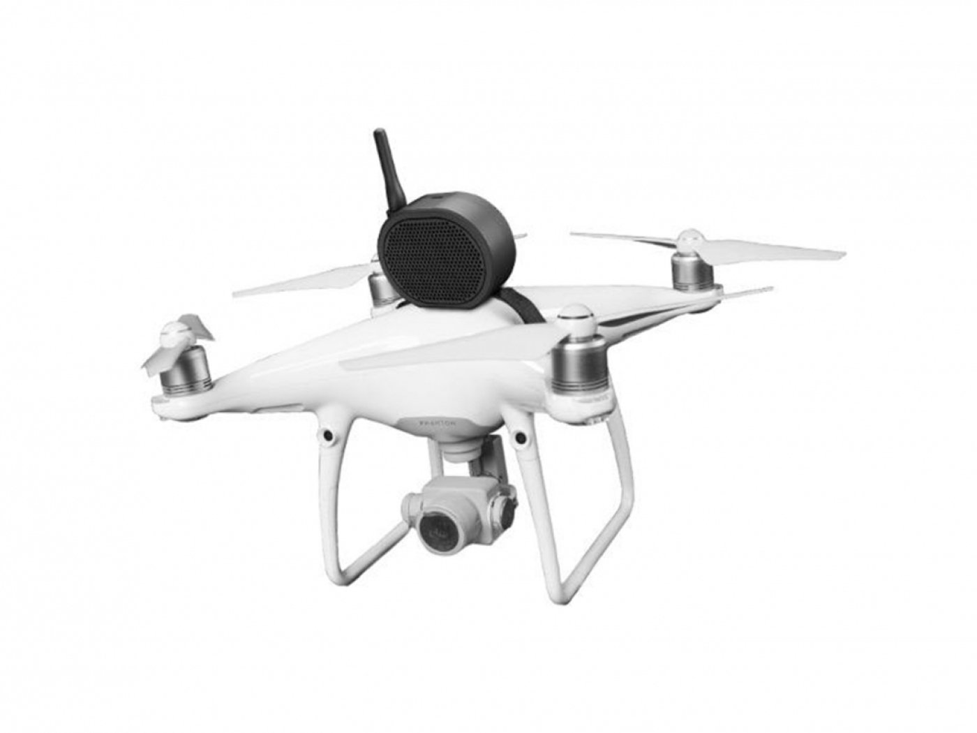 Univerzální reproduktor na dron s popruhem