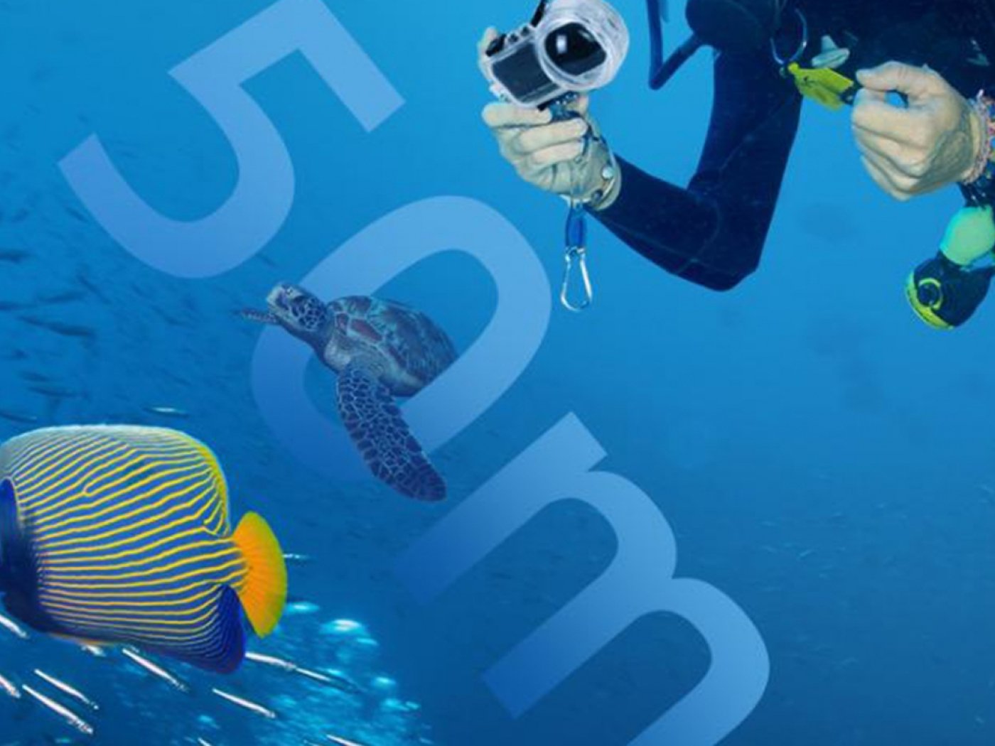 Podvodní kryt do 50 metrů na kameru Insta360 X4