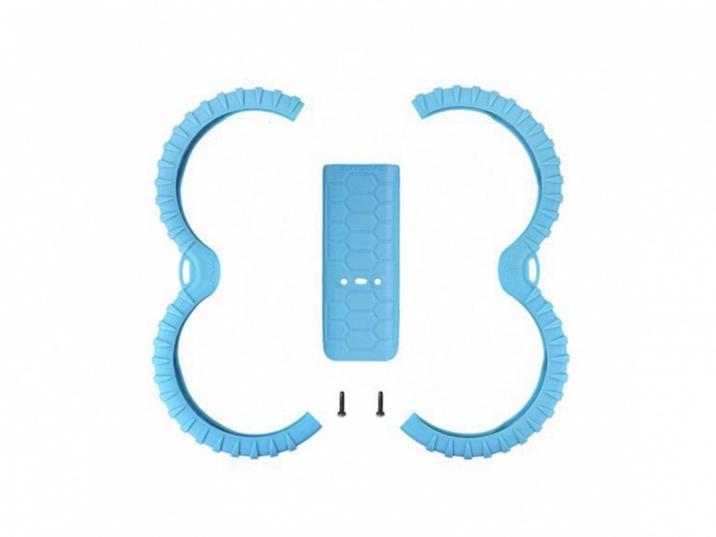 Chránič horního rámu a chránič pro ochranné oblouky na dron DJI Avata 2 - modrý