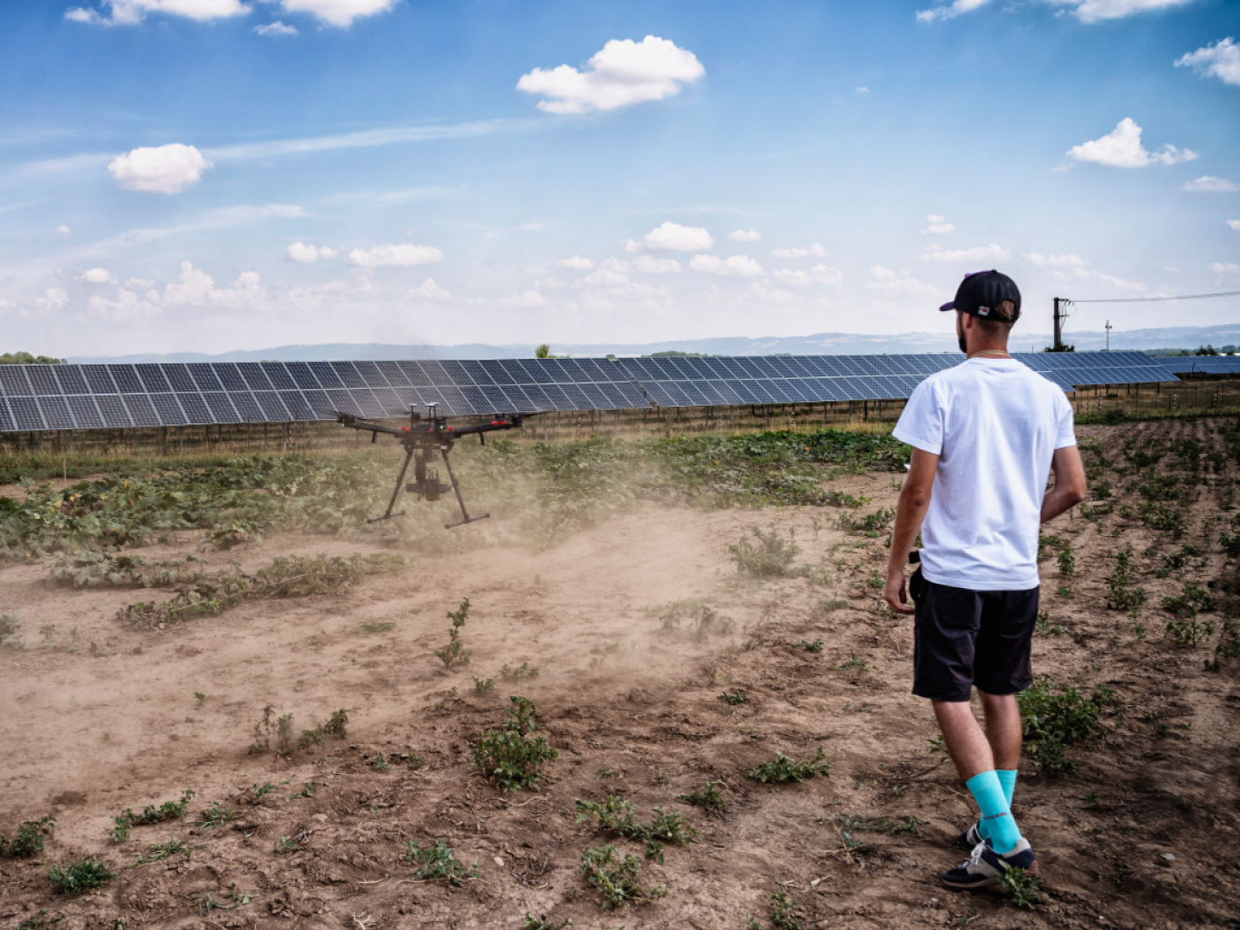 První start – online školení létání s dronem