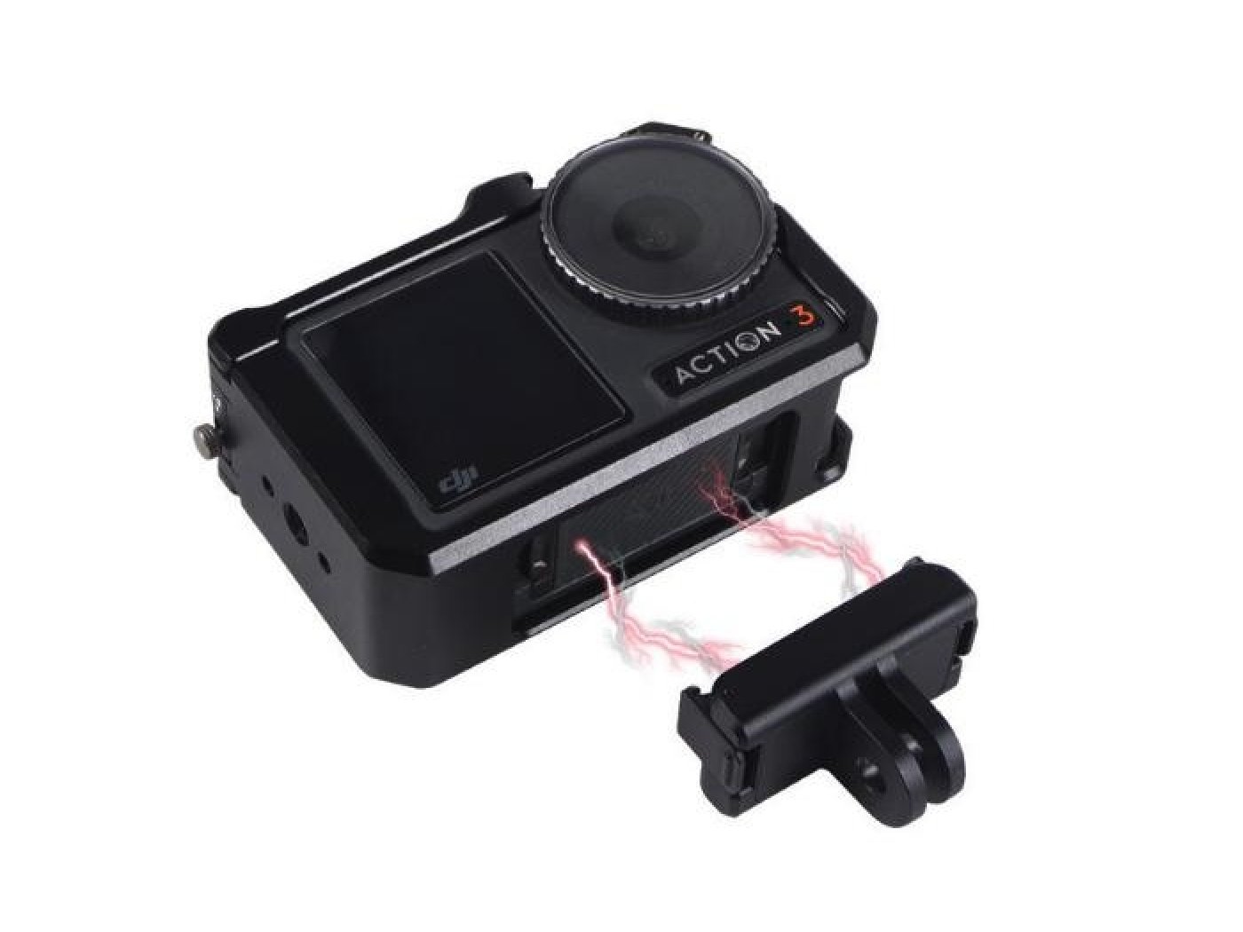 Rám s magnetickým adaptérem na DJI Osmo Action 3