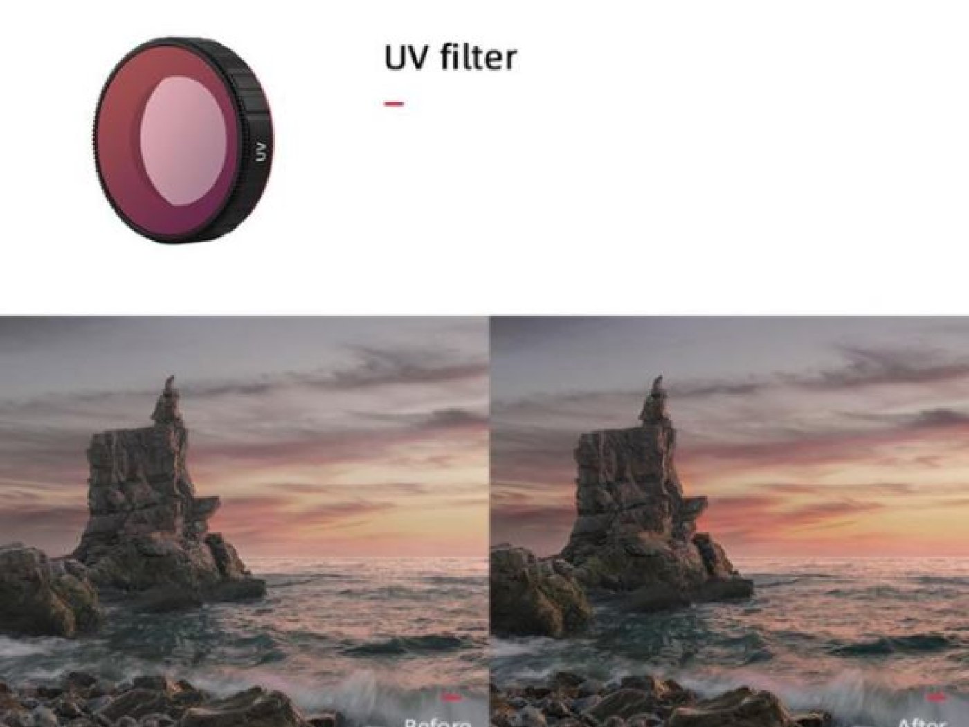 UV filtr na DJI Osmo Action