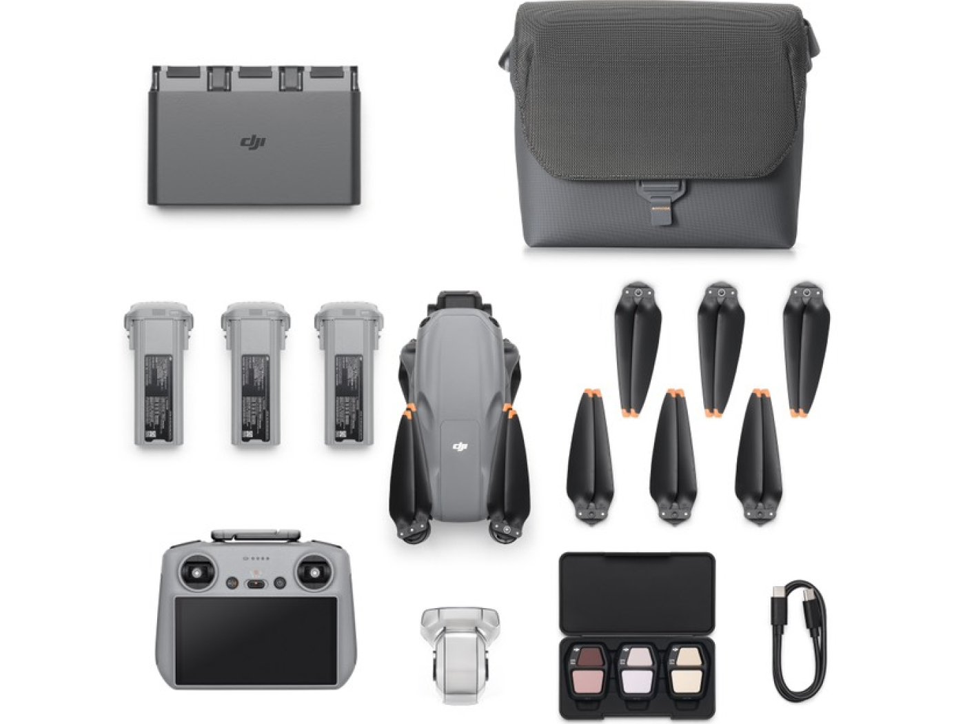 DJI Air 3S Fly More Combo + DJI RC 2