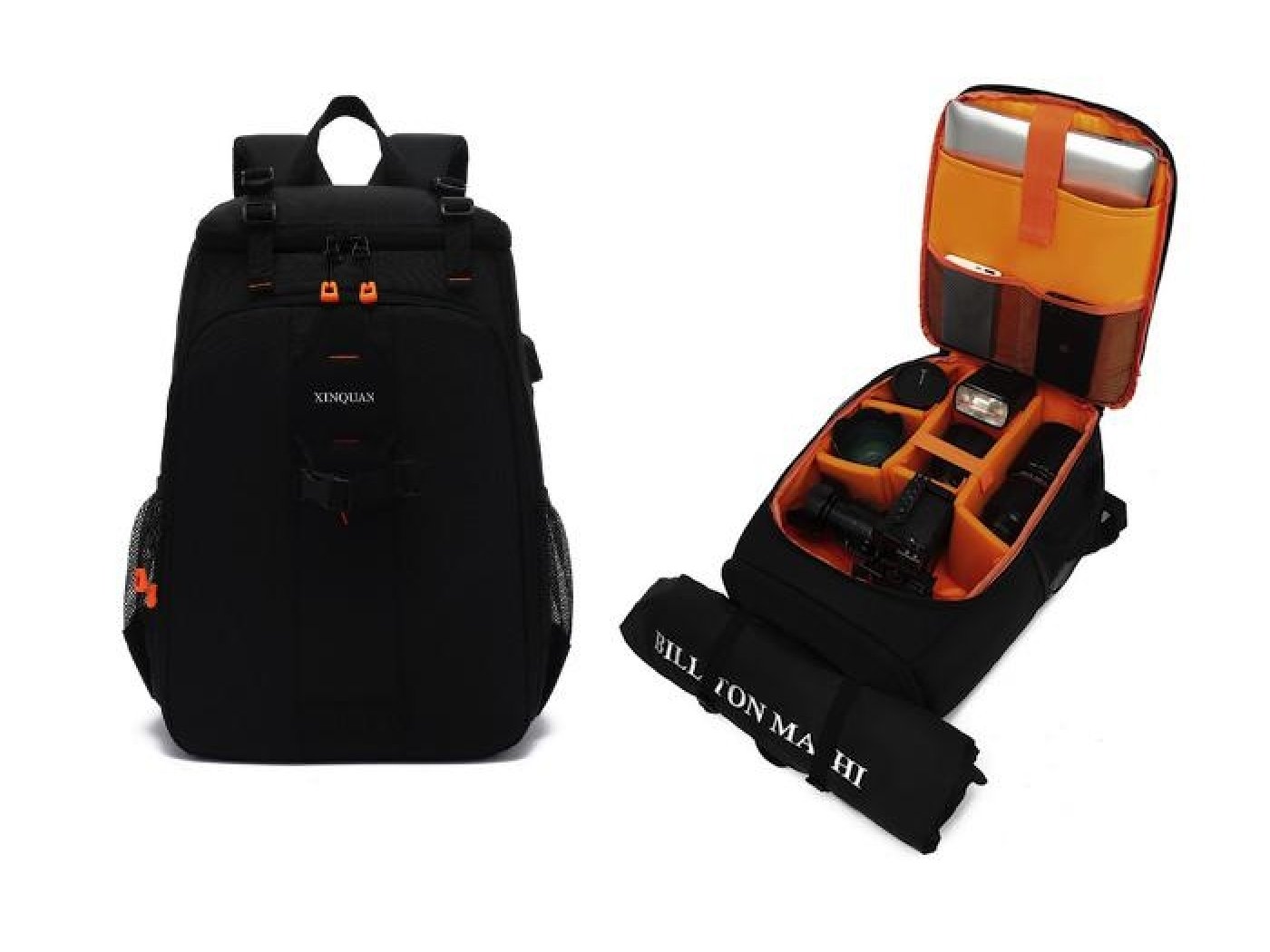 Velký voděodolný fotobatoh