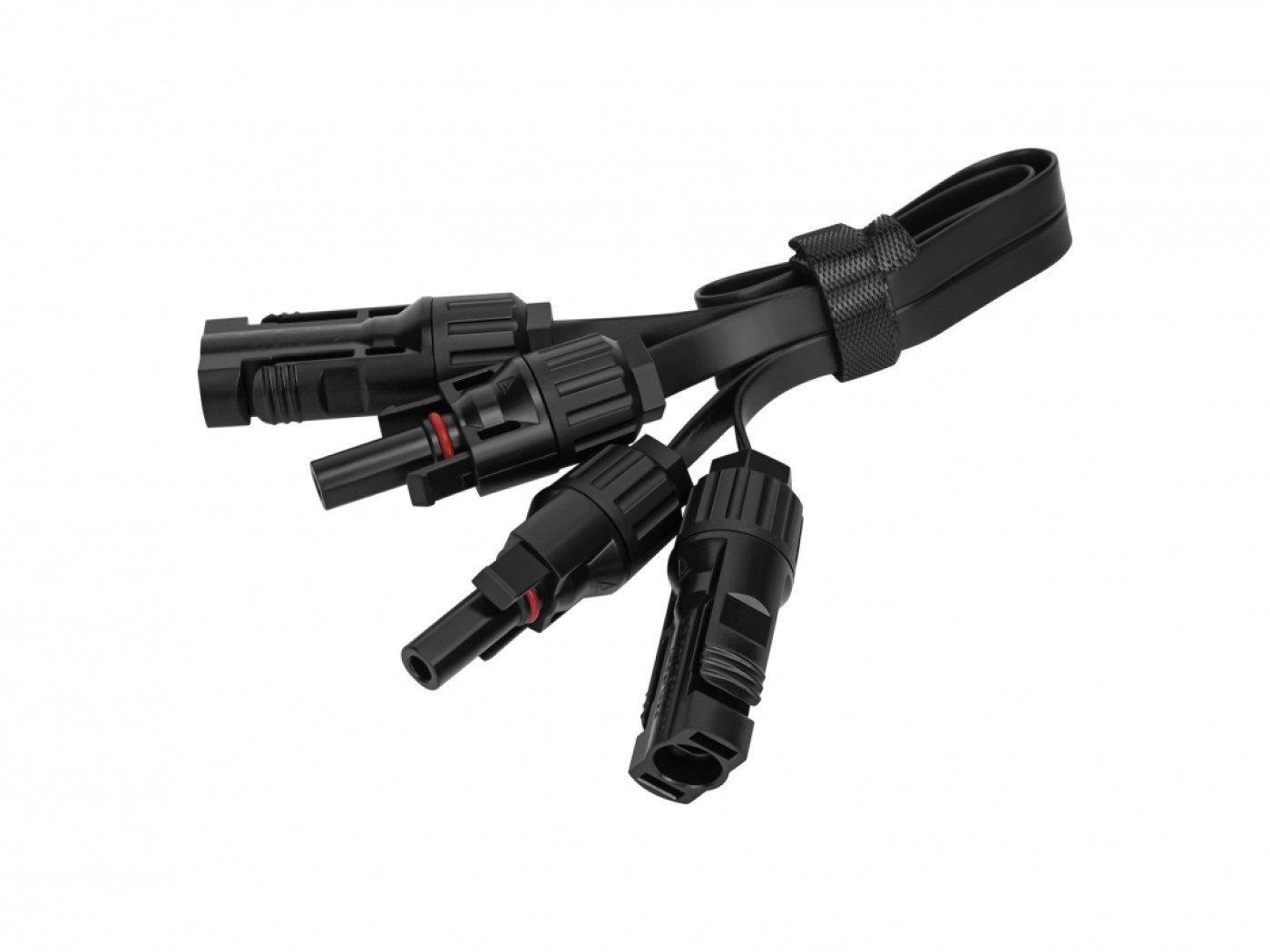 Plochý kabel MC4 na propojení Power Stream se solárním panelem