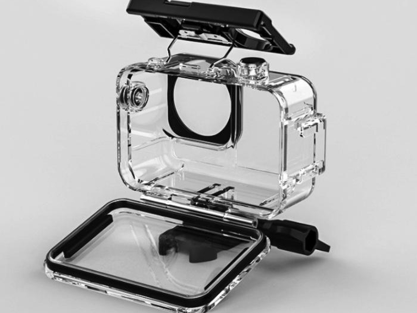 Podvodní kryt do 40 metrů na DJI Osmo Action 3 / Osmo Action 4