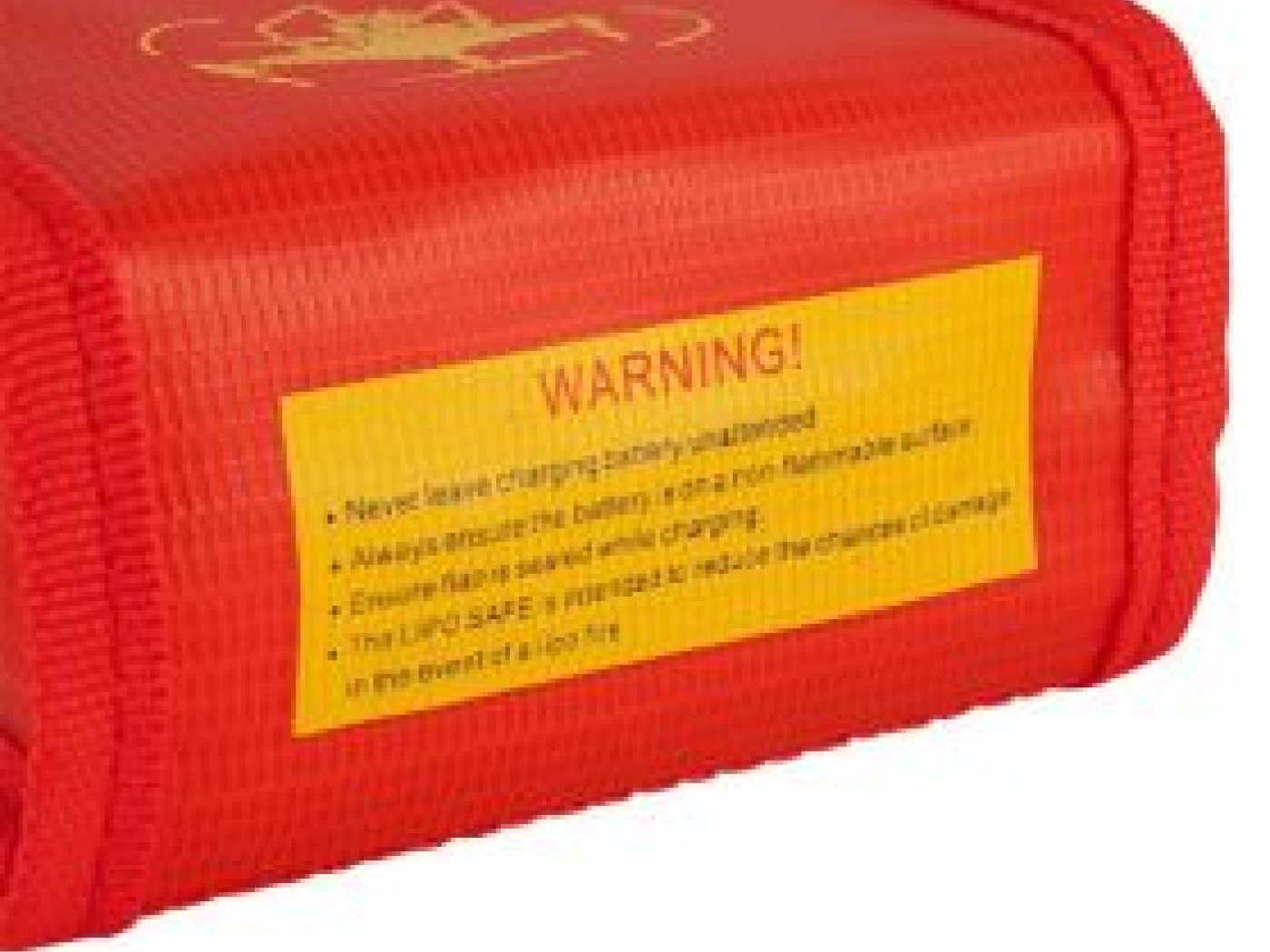 Adam FLEET ohnivzdorný pytlík na baterie DJI Phantom 4 series - červený