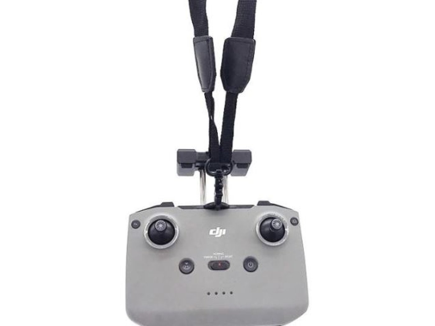 Široký popruh s karabinou na dálkový ovladač