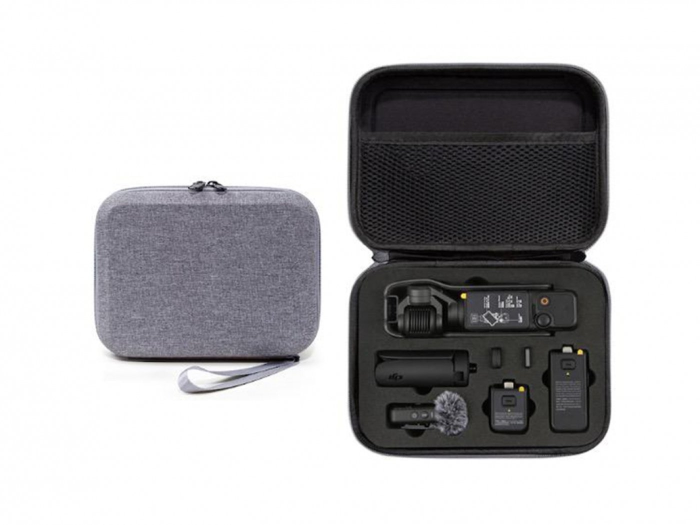 Šedé pouzdro na DJI Osmo Pocket 3