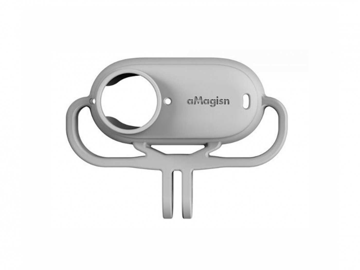 Šedý antivibrační kryt na kameru Insta360 GO 2 / Insta360 GO 3 (horizontální)